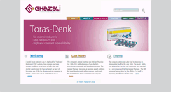 Desktop Screenshot of ghazalipharma.com